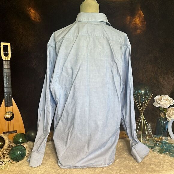 Hugo boss button down dress shirt 44/17.5 (7001) - Picture 2 of 3